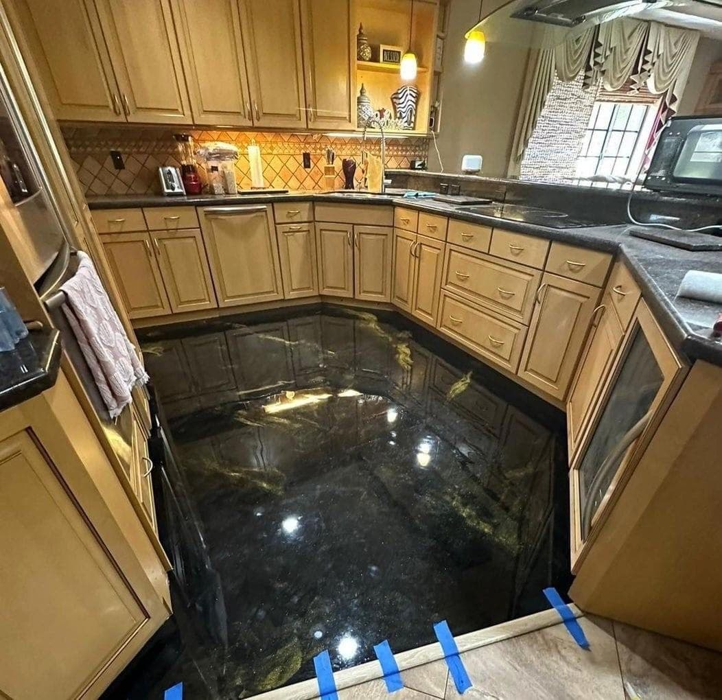 Epoxy floor installation by COPLASA